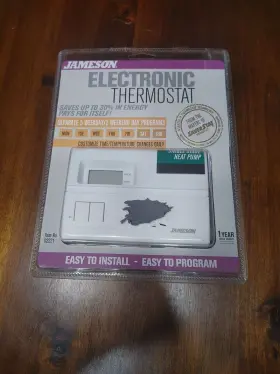02221 Jameson New Programmable Electronic Thermostat