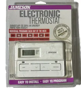 02230 Jameson Programmable Electronic Thermostat