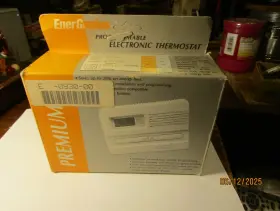 88-289 Jameson Vintage 1988 Energenius Premium Programmable Electronic Thermostat Nos