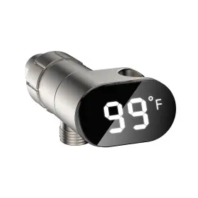Am5h501bn Jdo Led Display Shower Thermometer Mount Bracket For Arm And Hose Ipx