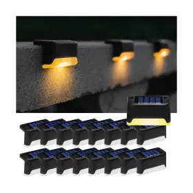 K.e.j. 796561012898 Solar Pool Side Lights Color Changing Deck Outdoor Led Step Ligh