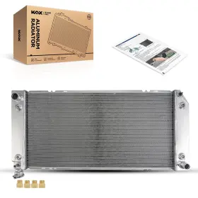 4716rad196hus Kax Cu1693 Full Aluminum Radiator Compatible With K1500 C1500 Tahoe K2500