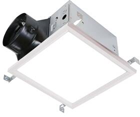 Kaze Appliance Sep120l11h 120 Cfm 0.3 Sone Humidity Sensing Dimmable 4000k Edge Lit