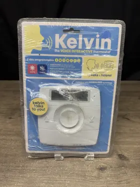 Tth-27 Kelvin New Voice Interactive Thermostat Model Sealed