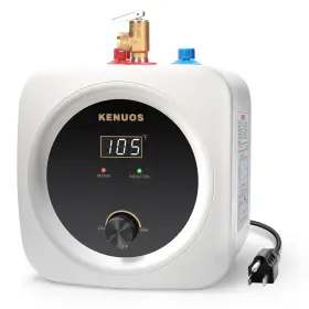 Tank25di Kenuos Mini Tank Water Heater Electric 2.5 Gallon Under Sink Instant Hot Heate