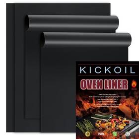 Kickoil Yx-ol-01-m4 Oven Liners For Bottom Of Oven/electric Oven/gas Oven/toaster Oven/air Fryer