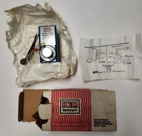 At7525 Kim Hotstart Adjustable Thermostat 75 - 250 Deg F. 25 Amp 120/240 Vac