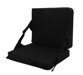 Kimi House 694026349504 Indoor And Outdoor Folding Chair Cushion Foldable Portable Stadium Seat