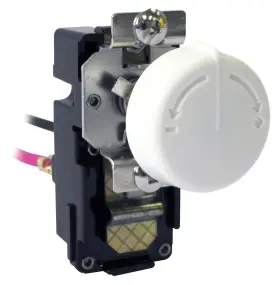 King 093319206553 Electric Tkit-2bw Double Pole Built In Thermostat Kit White