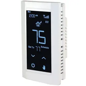 K901-w King 093319335093 Hoot Wifi Line Voltage Smart Programmable Thermostat 120/208/240v Si