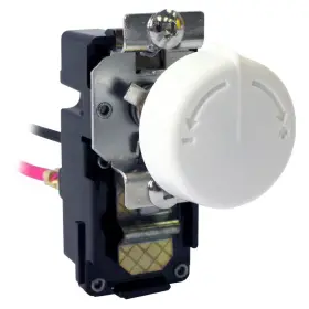 King 313116920941 3.8 Inch X 2 2.4 Double Pole Retrofit Built-in Thermostat Kit For Wall