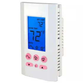 King Electric 445044073048 1-day 1-pole Battery Powered Non-programmable Thermostat