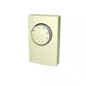 K101a King Electric 744759044655 Line Voltage Single Pole Mechanical Thermostat Almond