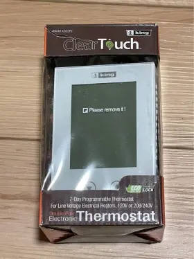 K802pe King Line Voltage Thermostat No Manual