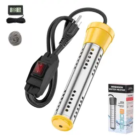 Heat001 Kirfoluc Immersion Water Heater With Built-in Thermostat El