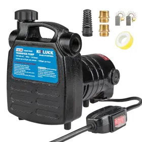 Tlwp0901u Kitluck Water Transfer Pump 120v 1/2 Hp 1500gph Cast Iron Portable Electric