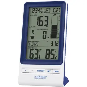 724-1415bl-int La Crosse Technology 724-1415bl Wireless Rain Station With Temperature And Hu