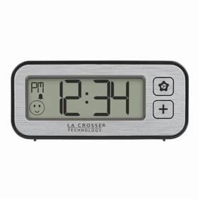 Lacrosse 513-148-tbp Mini Digital Clock Temperature And Humidity Magnetic Back -