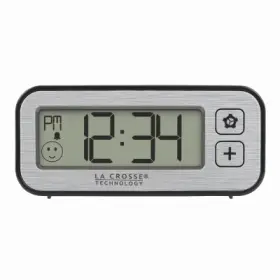 513-148-tbp Lacrosse Mini Digital Clock Temperature And Humidity Magnetic Back -