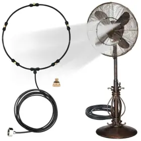 Landgarden 747302885385 Outdoor Misting Fan Kit For A Cool Patio Breeze Water Mister Spray Inch Landgarden 747302885385 Outdoor Misting Fan Kit For A Cool Patio Breeze Water Mister Spray Inch