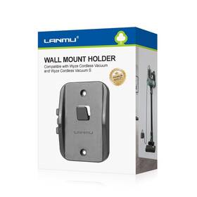 Lanmu Pd240306360 Wall Mount Holder Compatible With Wyze Cordless Vacuum And S Hanger Hook