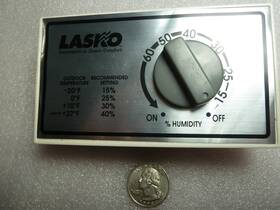 Lasko Tw2001r-b Genuine 120vac 4.4a 240vac 2.2a Humidity Controller - Used