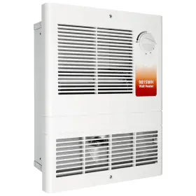 9815wh Leafinnerin Large Capacity Electric Wall Heater With Built-in Adjustable Thermosta