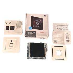 Lennox 108275-01 L40 Smart Programmable Wi-fi Touchscreen Thermostat 27v51