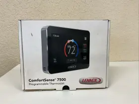 113h14 Lennox 13h14 Comfort Sense 7500 Touchscreen Multi Stage Programmable Thermostat