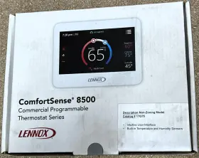 17g75 Lennox Comfortsense 8500 Commercial Programmable Thermostat Series