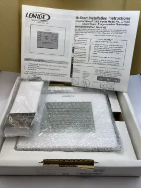 L7742u Lennox Comfortsense 7000 Touchscreen Thermostat New Open Box