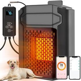 Lesotc D2303-dog Dog House Heater With Thermostat And Smart App Wifi Remote 500w Fast House