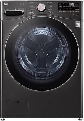 Lg Wm4000hba 4.5 Cu. Ft. Smart Front-load Washer High-efficiency Laundry Machin