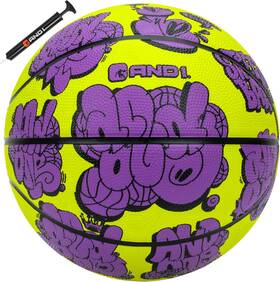 Lifeworks Technology 5a1bk0313u6e2 And1 Toss Up Basketball Youth Sized Rubber Streetball For Indoor And Outdoor U