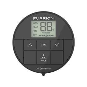 Lippert Components 2024042659 Furrion Enhanced Single Zone Backlit Led Wall Thermostat