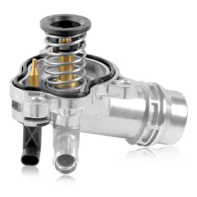 920-3114 Liriuda Upgrade Aluminium Engine Thermostat Housing Assembly With Sensors For Chrysler P