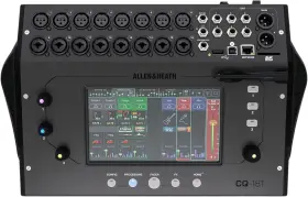 Ah-cq18t Llen & Heath Allen And Cq-18t 7 Inch Touchscreen Wifi Bluetooth Connectivity Digital Mixer