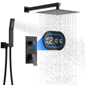 Xl-ledmb10 Longriver Shower Faucet Set With Hydro Power Temperature Display System Bathroo