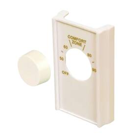Lps Lowpricesupply 689227597267 Ivory Single Pole Line Volt Thermostat Cover With Thermostat... Fast Ship