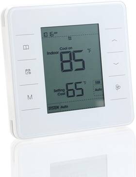 Ltd 313049672610 Programmable Thermostat For Home Heat Pump System 1 Heat/1 Cool Compatible With
