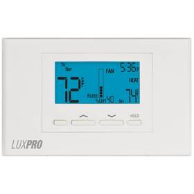 Lux B01g5n71ti Pro P621u-010 Programmable 5-1-1 Day Thermostat 2 Heat 1 Cool Batteries I