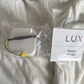 Lpb-wh-025 Lux Power Bridge White Installation Kit For Programmable Thermostats