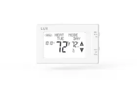 Moltx9600ts-a04 Lux 7-day Touchscreen Programmable Thermostat Adjustable 2nd Stage Heat Offset