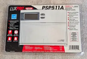 Psp511a Lux.pro Pcp511a Luxpro Thermostat Weekday Weekend 5/2 Programmable New Sealed