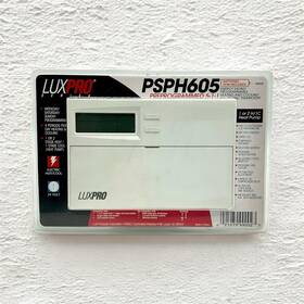 Lux.pro Psph605 Luxpro Heat Pump Programmable Thermostat