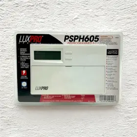 Psph605 Lux.pro Luxpro Heat Pump Programmable Thermostat