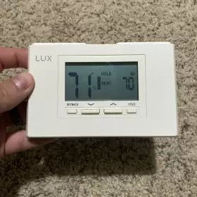 Tx9100u-006 Lux Tx9100u 7-day Programmable Thermostat Tested Working Great