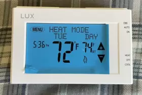 Tx9600ts Lux 7-day Touchscreen Programmable Thermostat
