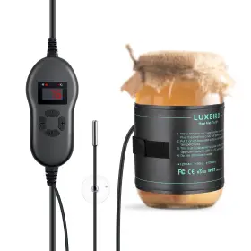 Kb-01-sx Luxbird Kombucha Heating Wrap With Temperature Controller Hook-and-loop Fast