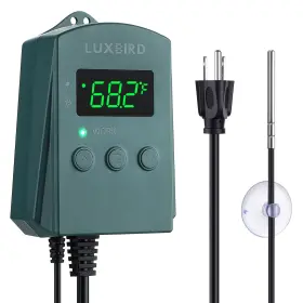 Lb-1sc-us Luxbird Digital Heat Mat Thermostat Controller Heating Cooling 10a 1200w For